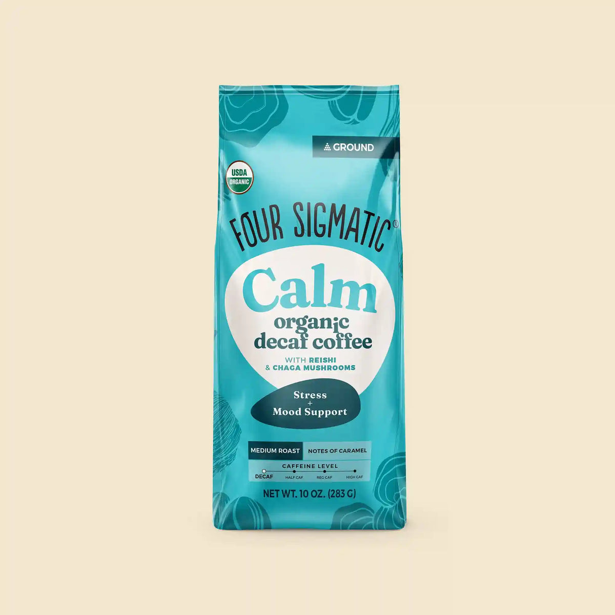 Calm Decaf Ground Coffee - Medium