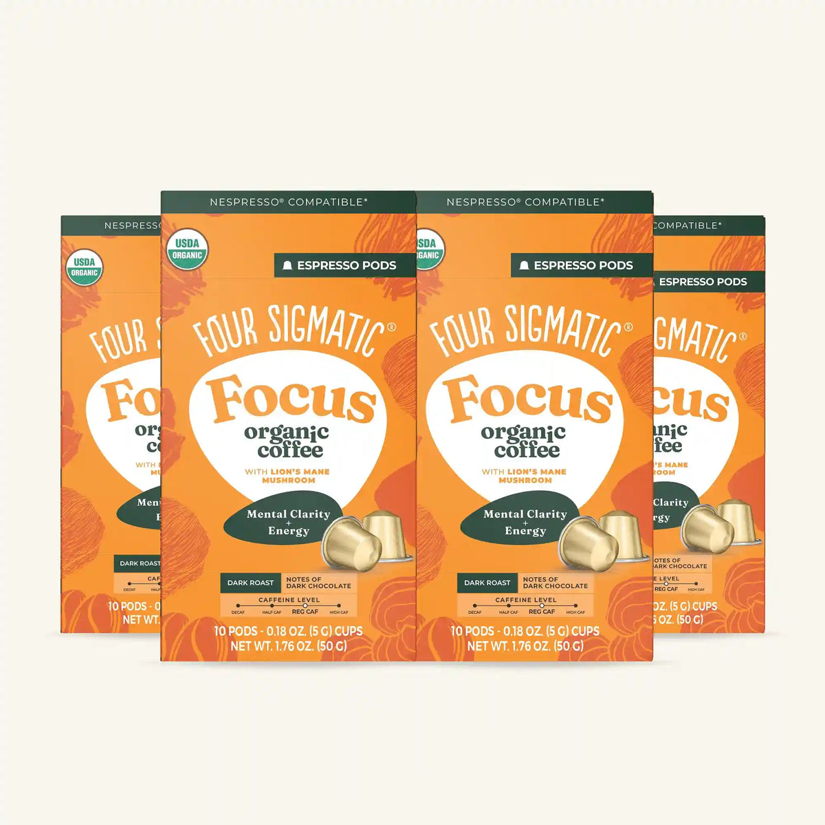 Focus Dark Roast Espresso Pods (10ct)