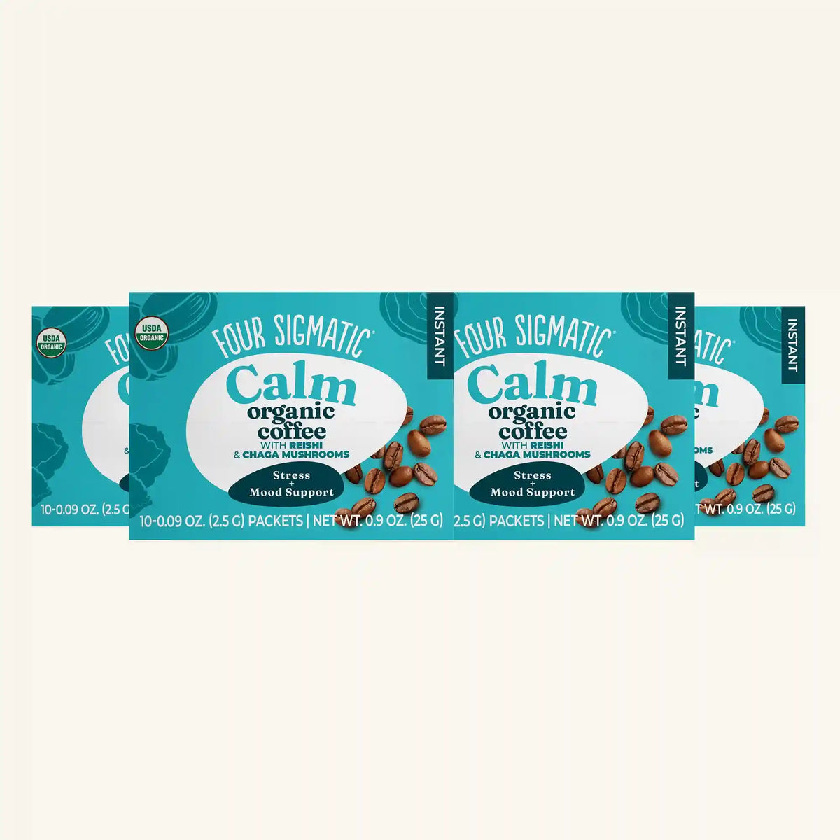Calm Instant Coffee, Packets