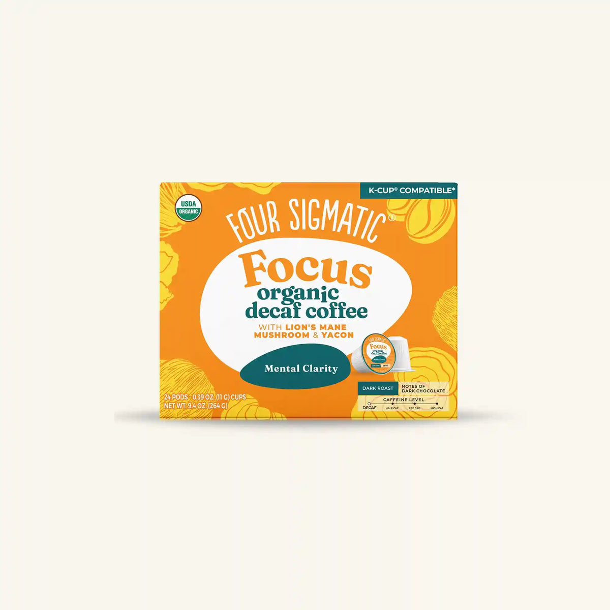 Focus Decaf Coffee Pods (24ct)