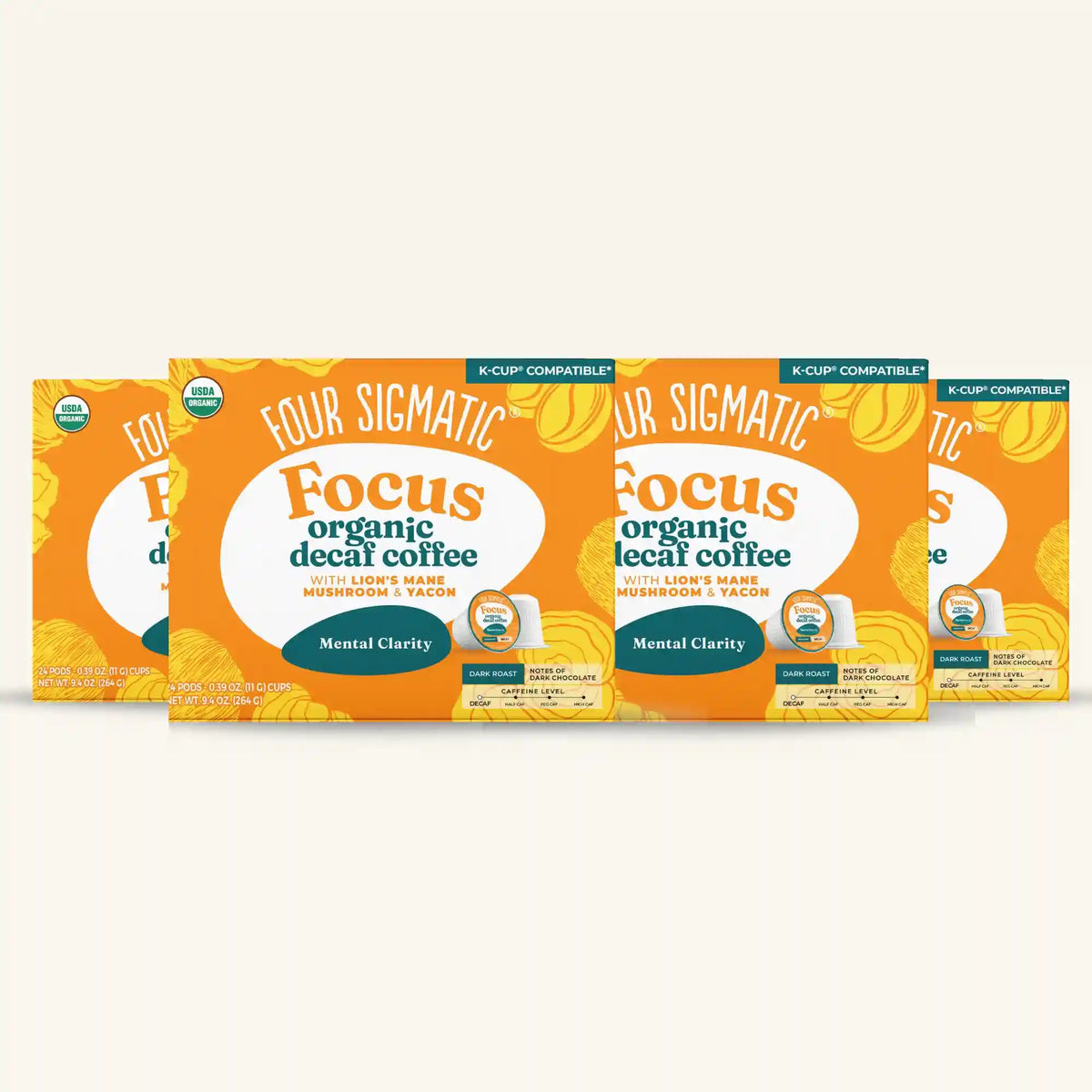 Focus Decaf Coffee Pods (24ct)