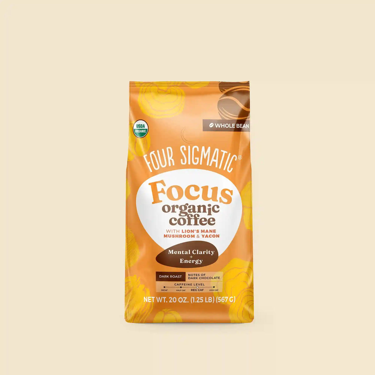 Focus Whole Bean Coffee - Dark (20oz)