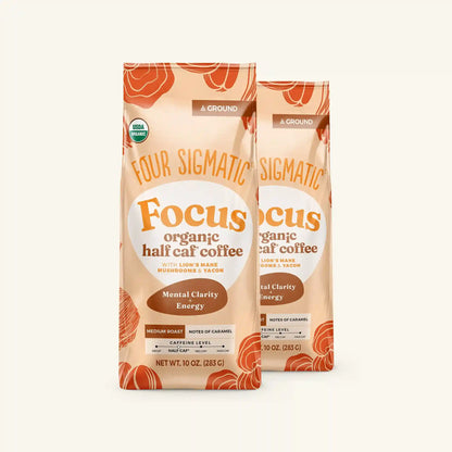 Focus Half Caf Ground Coffee - Medium