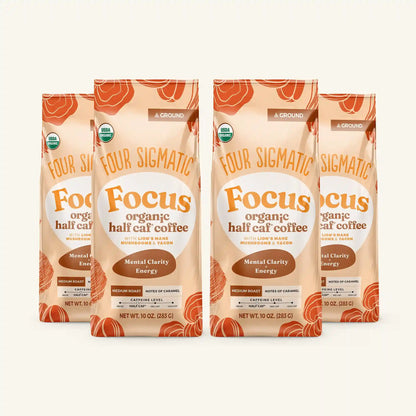 Focus Half Caf Ground Coffee - Medium