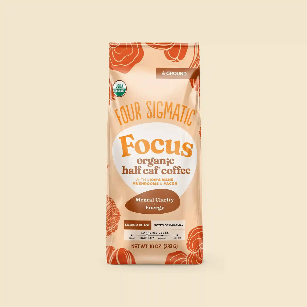 Focus Half Caf Ground Coffee - Medium