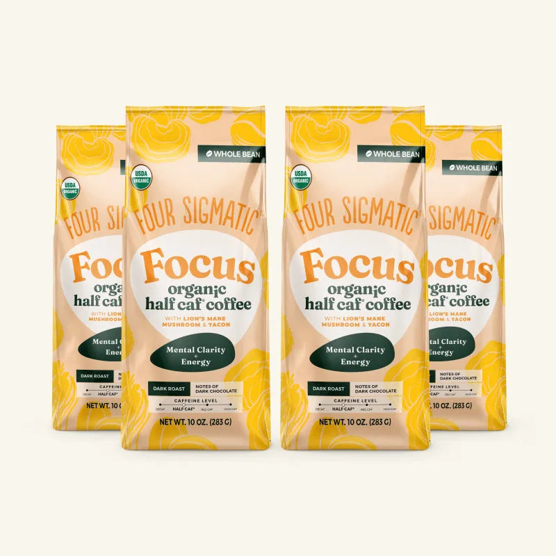 Focus Half Caf Whole Bean Coffee