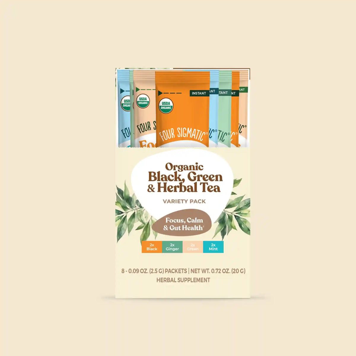 Tea Variety Pack - 8 Packets